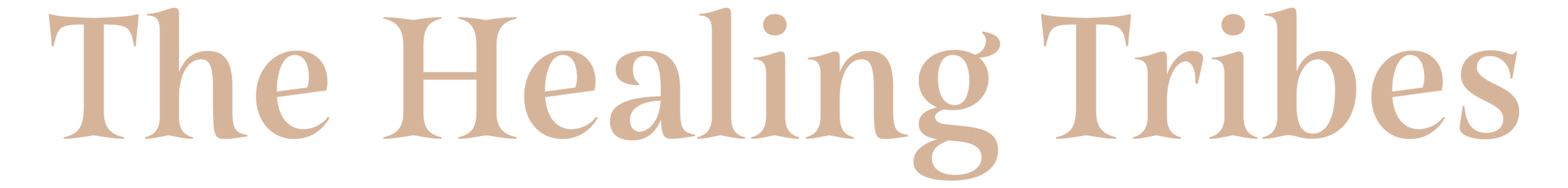 Healing Tribes log words
